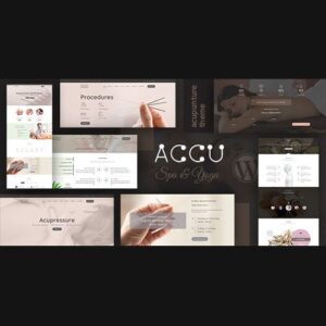 Accu – Healthcare, Massage WordPress Theme