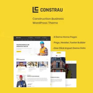 Constrau – Construction Business WordPress Theme