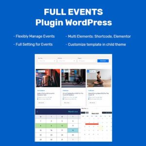 FullEvents – Event Plugin WordPress