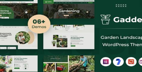 Gadden – Garden Landscaper WordPress Theme