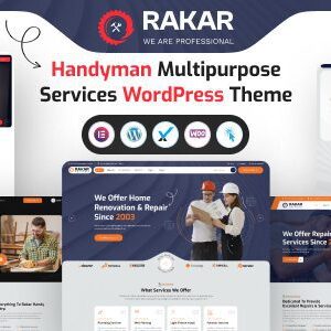 Rakar – Multipurpose Services WordPress Theme