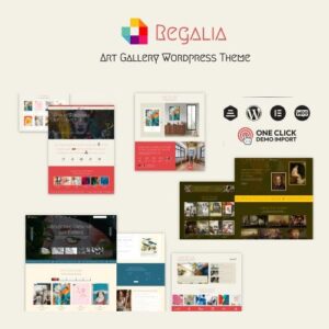 Regalia – Artist Portfolio, Art Gallery Theme