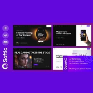 Softic – SaaS App WordPress Theme