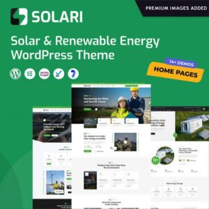 Solari – Ecology & Solar Energy WordPress Theme