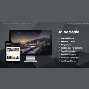 Versatile – Responsive Multi-Purpose WordPress