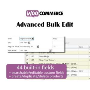 WooCommerce Advanced Bulk Edit -Toplu Ürün Düzenleme