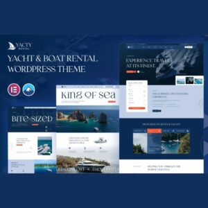 Yacty – Yacht & Boat Rental WordPress Theme